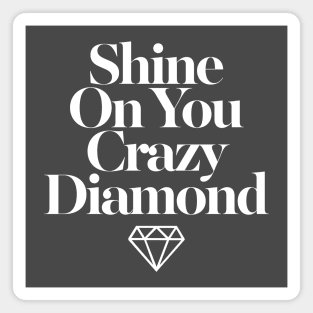 Shine On You Crazy Diamond Magnet